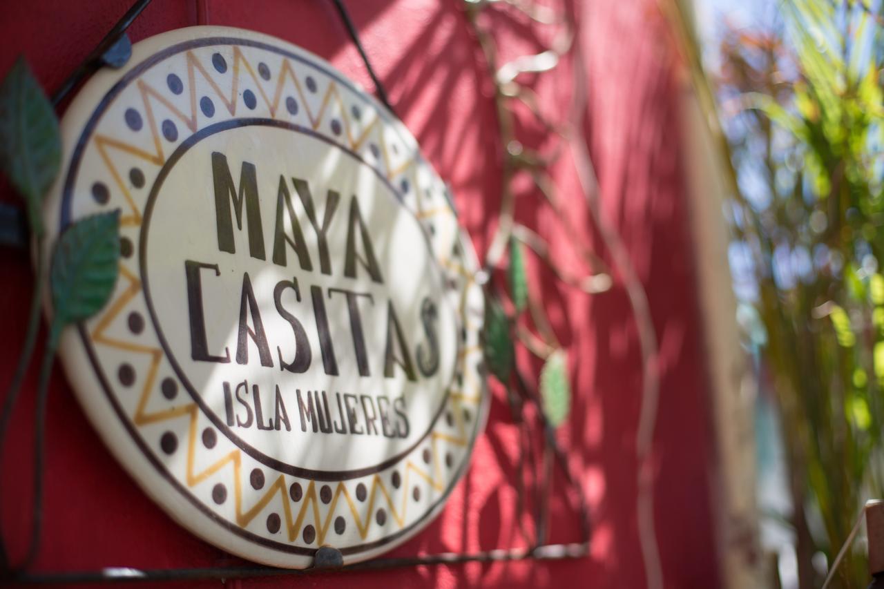 Maya Casitas Bed & Breakfast Isla Mujeres Dış mekan fotoğraf