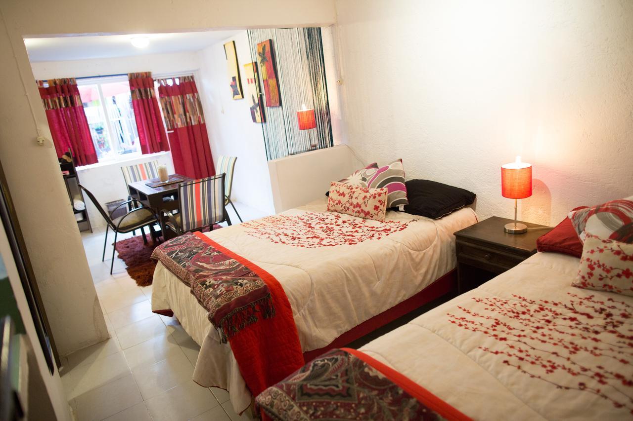 Maya Casitas Bed & Breakfast Isla Mujeres Dış mekan fotoğraf